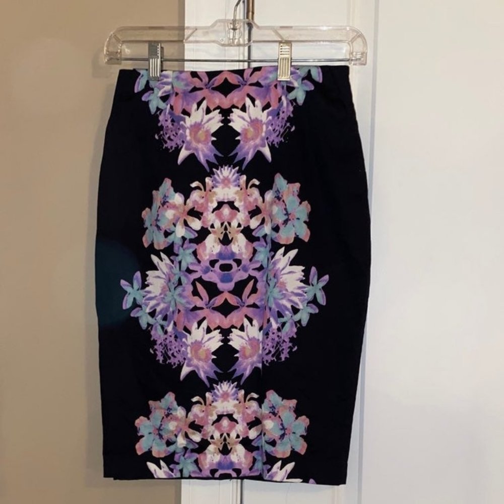Floral Pencil Skirt size 2
